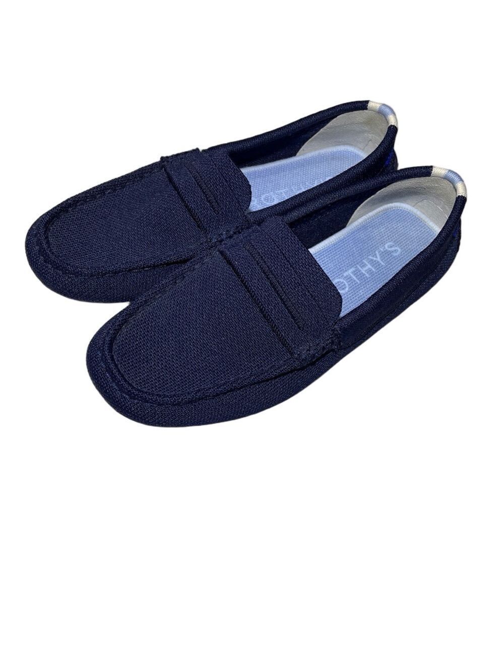 Rothy’s The Driver Women’s Navy Loafers Sz 6.5
